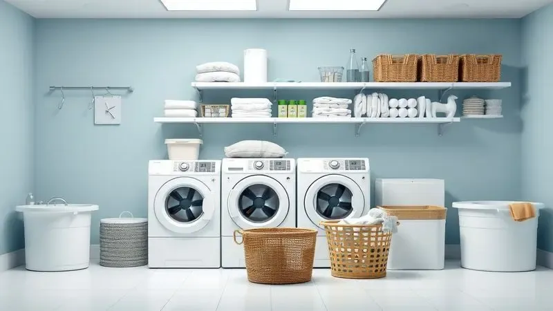 Capacidade de lava e seca de 13 kg para necessidades de famílias grandes, cena conceitual