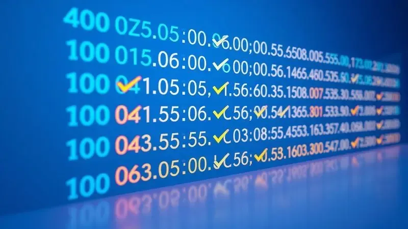 Representação visual de códigos de erro em painel digital e processo de solução através de reset