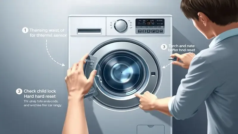 Procedimentos de segurança conceituais antes de forçar abertura de porta travada